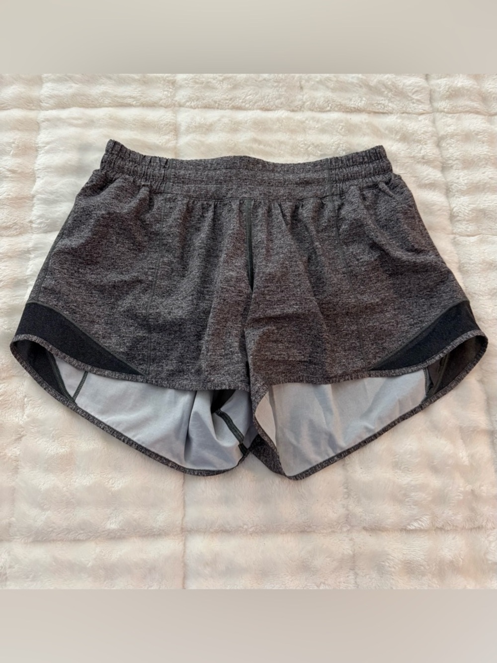 lululemon athletica Women's Charcoal Gray Athletic Shorts